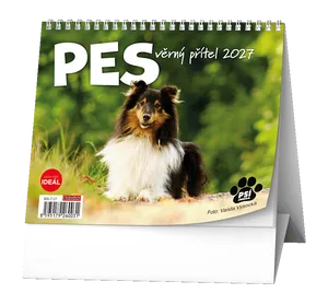 Tischkalender - IDEÁL - Hund - treuer Freund /mit Hundenamen/